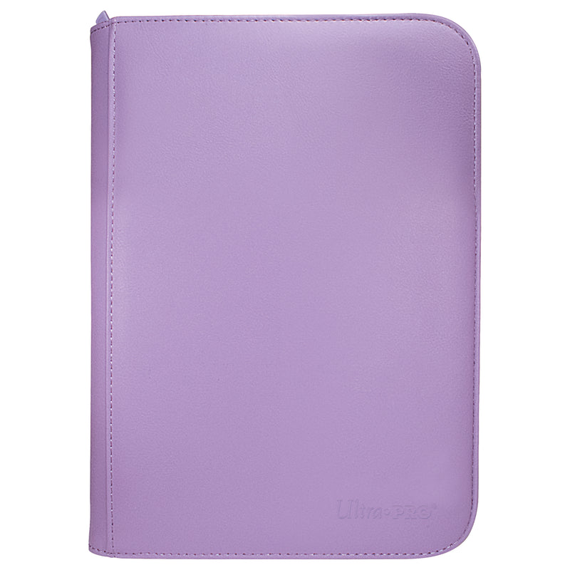 Ultra Pro: Pro Binder Vivid 4-Pocket Zippered Purple Binders & Pages Ultra Pro