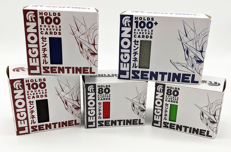 Sentinel Deck Box Red 130CT- Legion Deck Boxes & Storage Legion