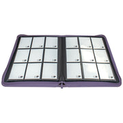 Ultra Pro: Pro Binder Vivid 9-Pocket Zippered Purple Binders & Pages Ultra Pro