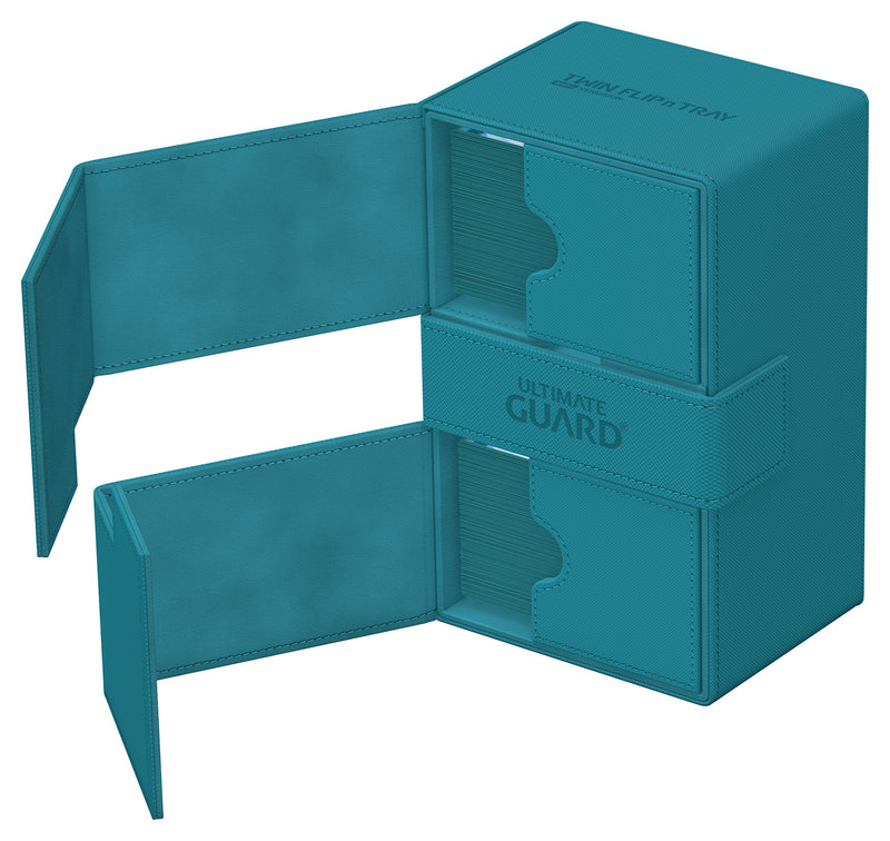 Ultimate Guard Twin Flip 'n' Tray: Petrol (160+) Product Type Unknown Ultimate Guard