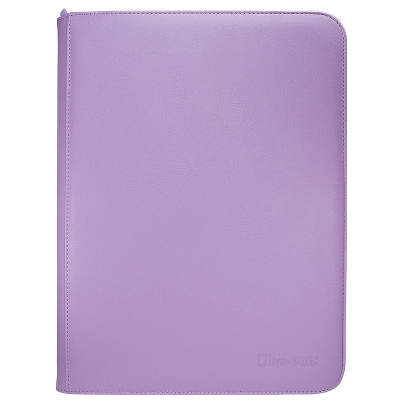 Ultra Pro: Pro Binder Vivid 9-Pocket Zippered Purple