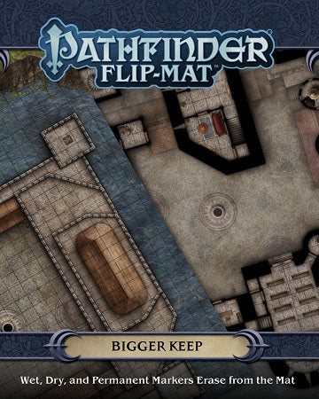 Pathfinder Flip-Mat: Bigger Keep Tabletop RPGs Paizo Publishing
