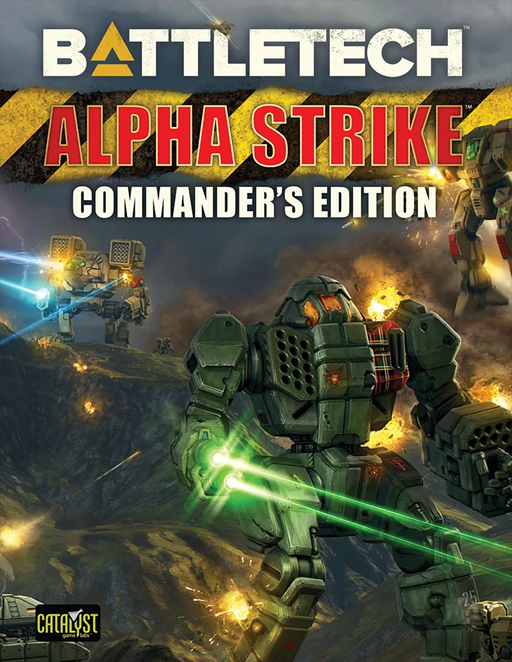 BattleTech: Alpha Strike: Commander's Edition (2021) (Hardcover) BattleTech Catalyst Game Labs   