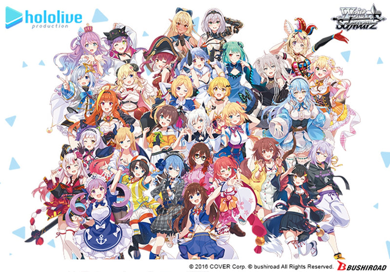 Weiss Schwarz - Hololive Production Booster Box Collectible Trading Cards Bushiroad   