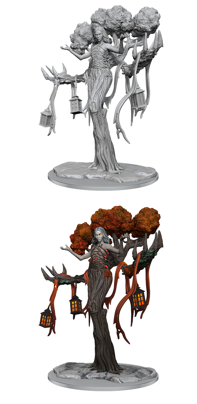 Magic the Gathering Miniatures: W4 Wrenn and Seven RPG Miniatures WizKids   