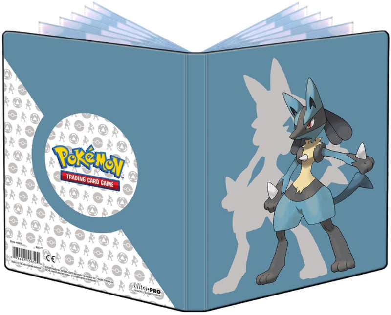 Ultra Pro: Pokemon Lucario 4-Pocket Portfolio Binders & Pages Ultra Pro