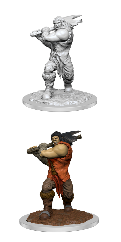 D&D Nolzur's Marvelous Miniatures: W16 Female Ogre Unpainted Miniatures Wizkids