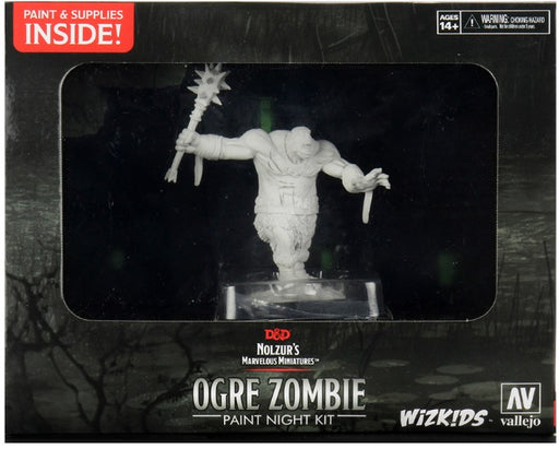 D&D Nolzur's Marvelous Miniatures: Ogre Zombie Paint Night Kit Unpainted Miniatures WizKids