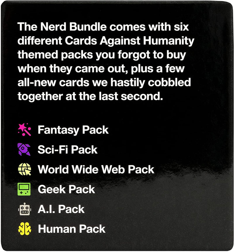 Cards Against Humanity: Nerd Pack Bundle Board Games Cards Against Humanity   