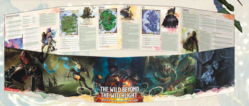 D&D Dungeon Master's Screen: Wild Beyond the Witchlight Dungeons & Dragons 5E Wizards of the Coast