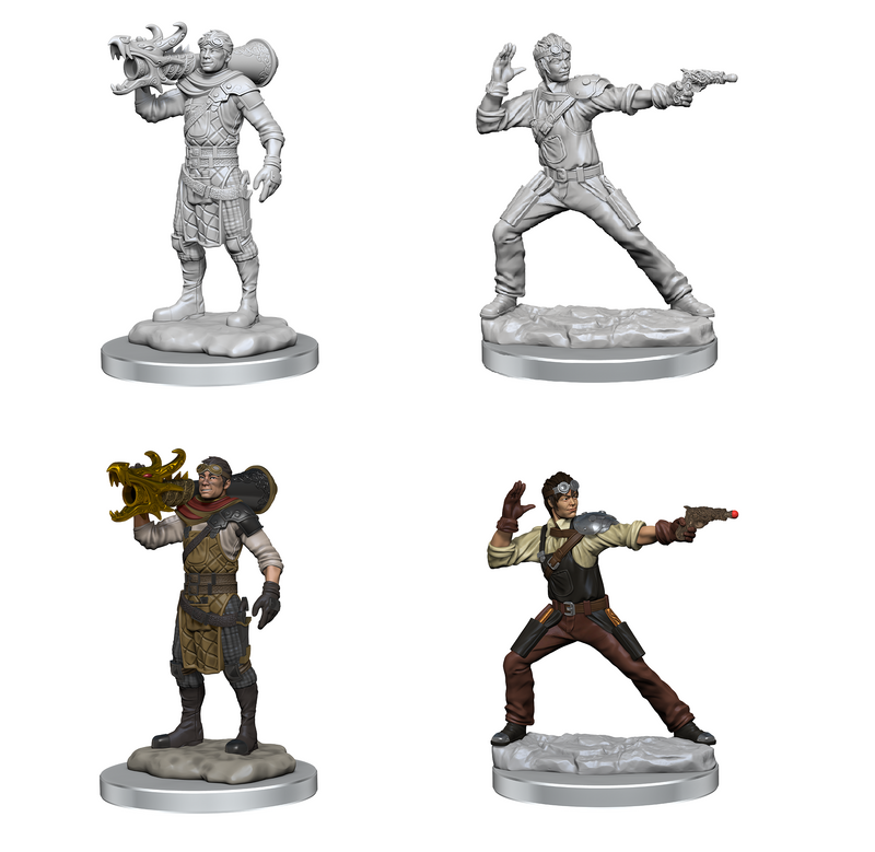 D&D Nolzur's Marvelous Miniatures: W19 Human Artificer/Apprentice Unpainted Miniatures WizKids