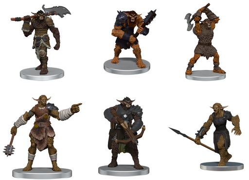 D&D Icons of the Realms: Bugbear Warband RPG Miniatures WizKids   