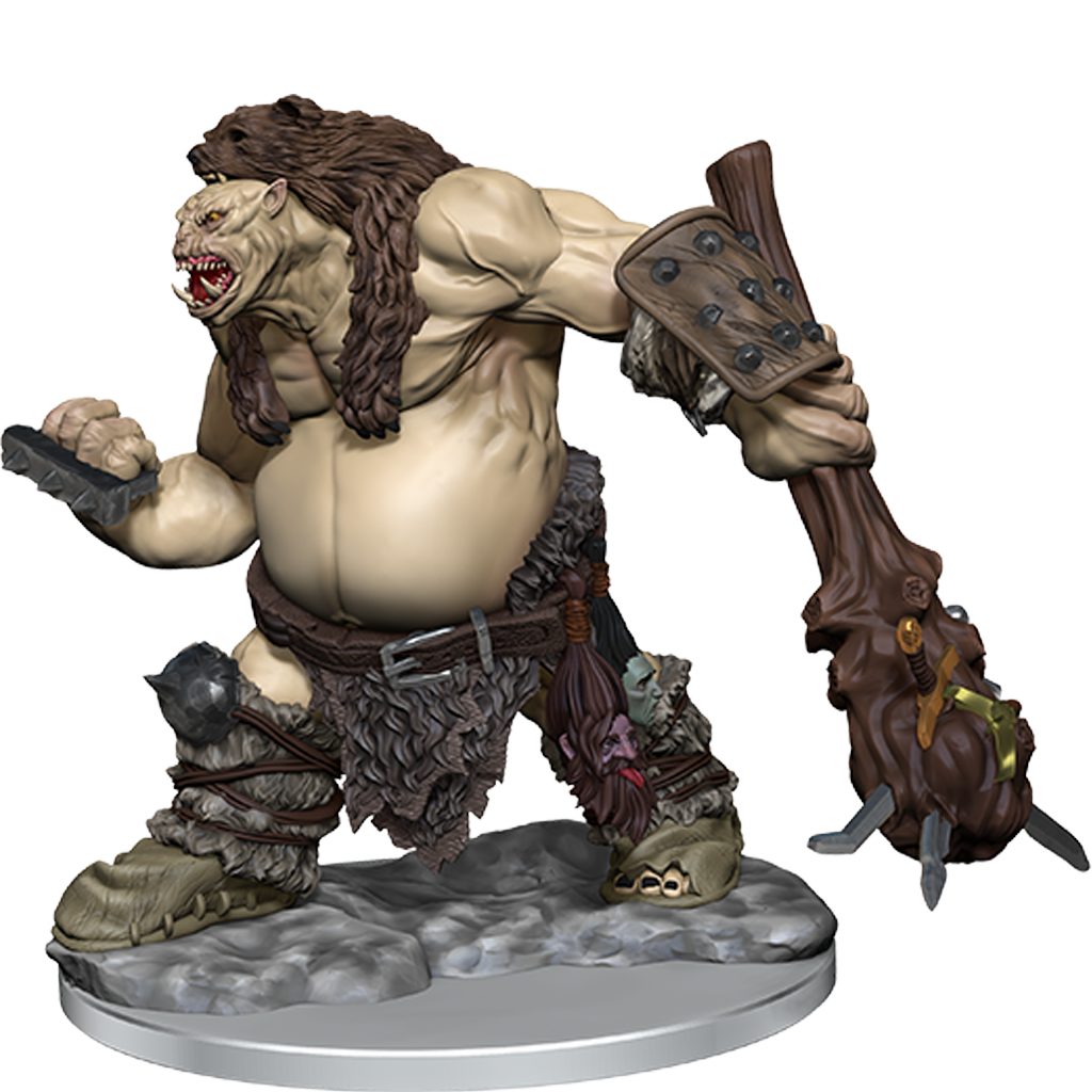 D&D Frameworks: W1 Ogre RPG Miniatures WizKids