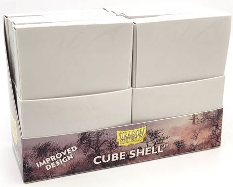 Dragon Shield: Cube Shell: Ashen White Deck Boxes & Storage Dragon Shield