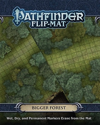 Pathfinder Flip-Mat: Bigger Forest Tabletop RPGs Paizo Publishing