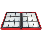 Ultra Pro: Pro Binder Vivid 9-Pocket Zippered Red Binders & Pages Ultra Pro