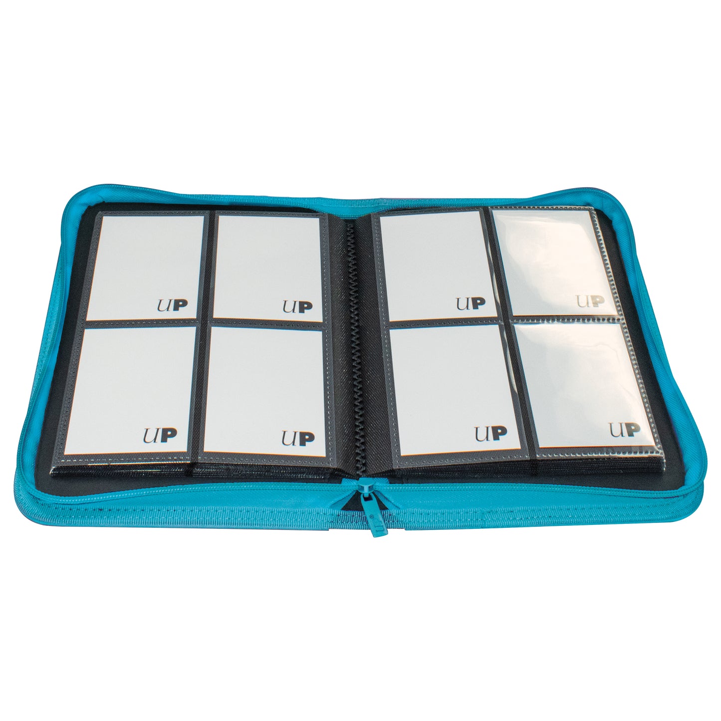 Ultra Pro: Pro Binder Vivid 4-Pocket Zippered Teal Binders & Pages Ultra Pro