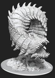 D&D Nolzur's Marvelous Miniatures: Purple Worm Unpainted Miniatures WizKids