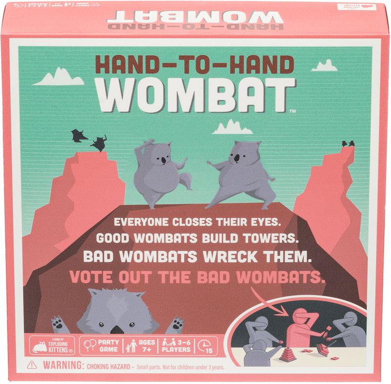 Hand to Hand Wombat Board Games Exploding Kittens   