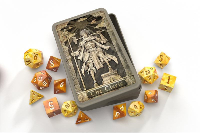 Beadle & Grimm's: The Cleric RPG Dice Set Dice & Gaming Accessories Beadle & Grimm's