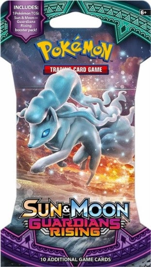 Pokémon: Sun & Moon Guardians Rising - Sleeved Booster Pack Pokemon Sealed Pokémon   
