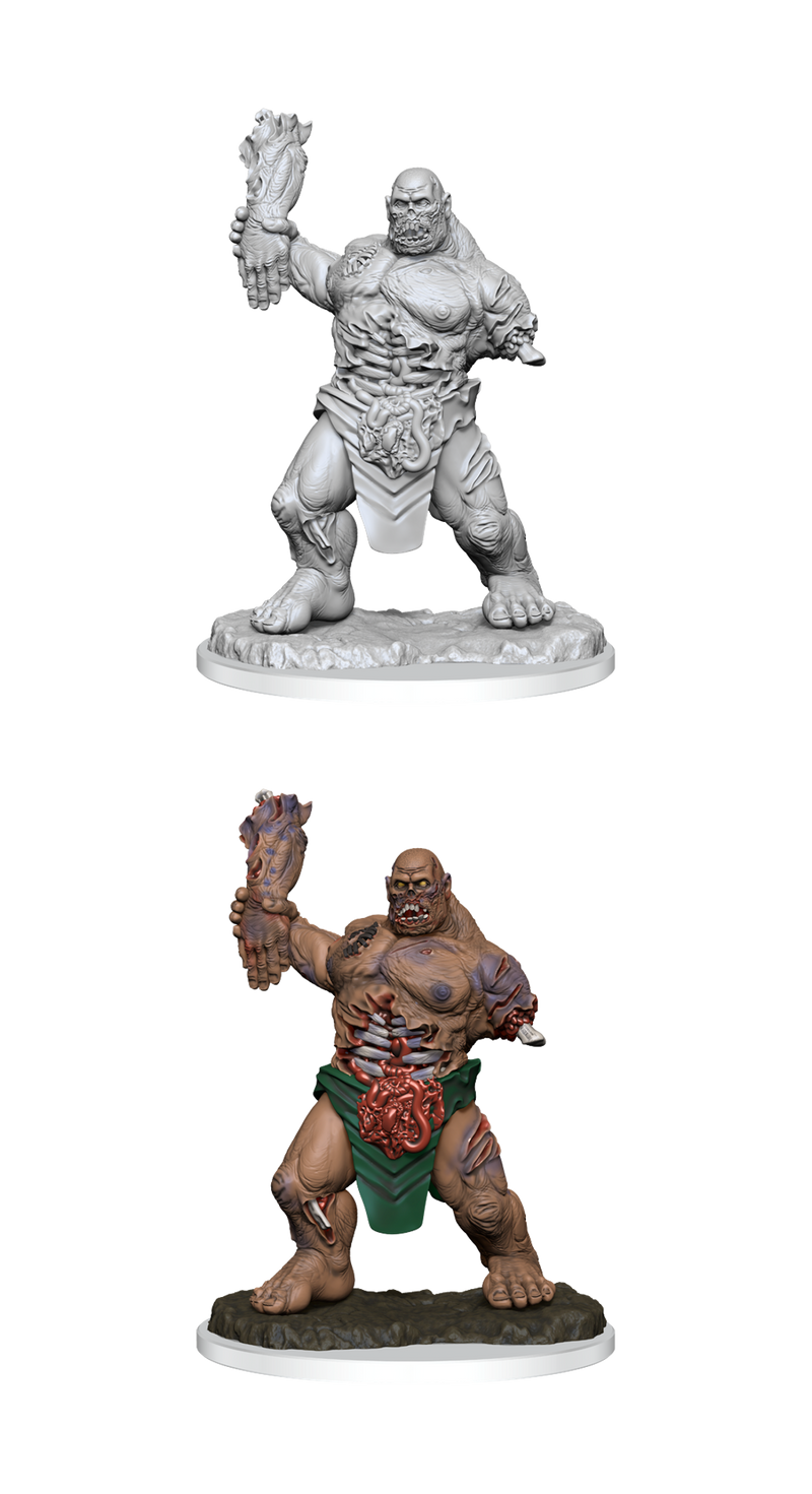 Pathfinder Battles Miniatures: W16 Zombie Brute RPG Miniatures WizKids   