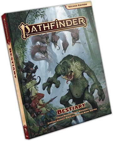 Pathfinder 2nd Edition: Bestiary (Hardcover) Pathfinder Paizo Publishing   