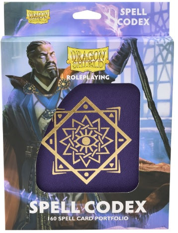 Dragon Shield RPG Spell Codex Purple (160) Tabletop RPGs Dragon Shield