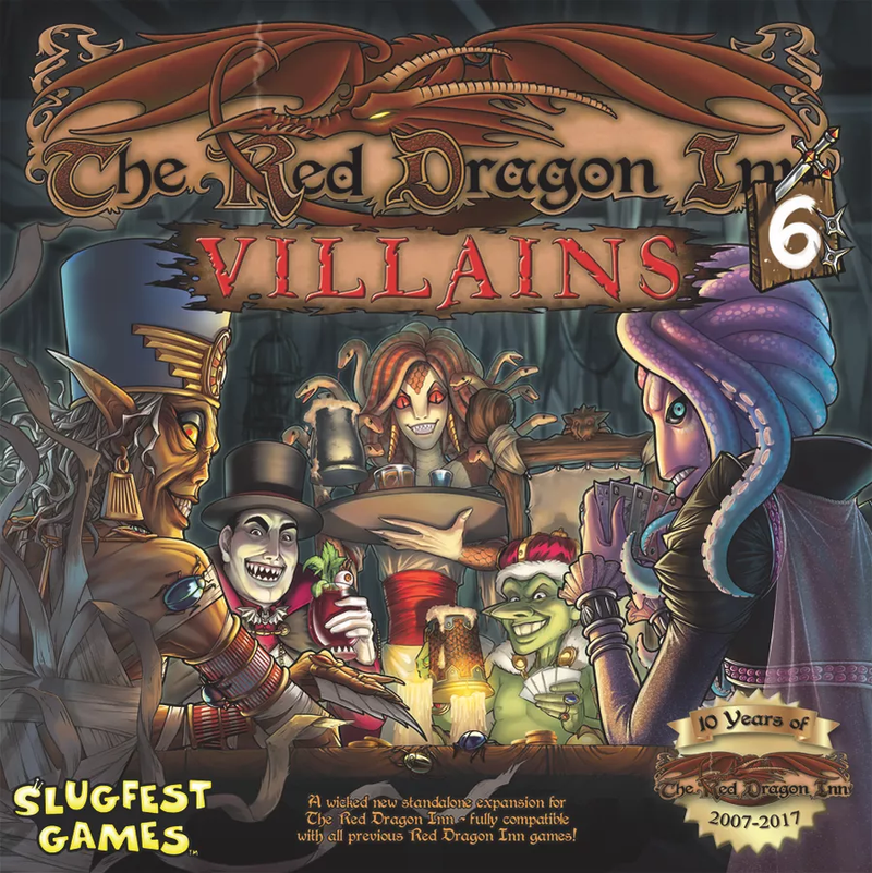The Red Dragon Inn 6: Villains Board Games Slugfest Games   