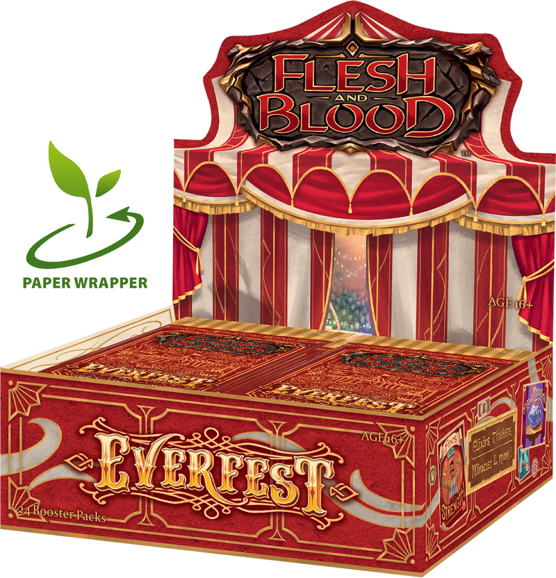Everfest 1st Edition Booster Box - Flesh and Blood LIMIT 4 PER CUSTOMER  Legendary Story Studios Flesh and Blood Taps Games Edmonton Alberta