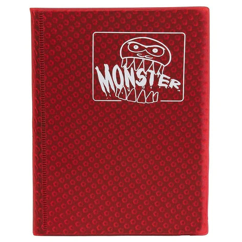 Monster Protectors: Holofoil 4-Pocket Binder Red Binders & Pages Monster Protectors