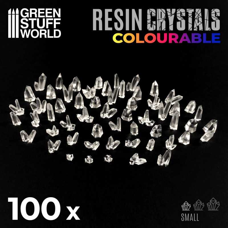 Green Stuff World: Resin - Small Clear Crystals