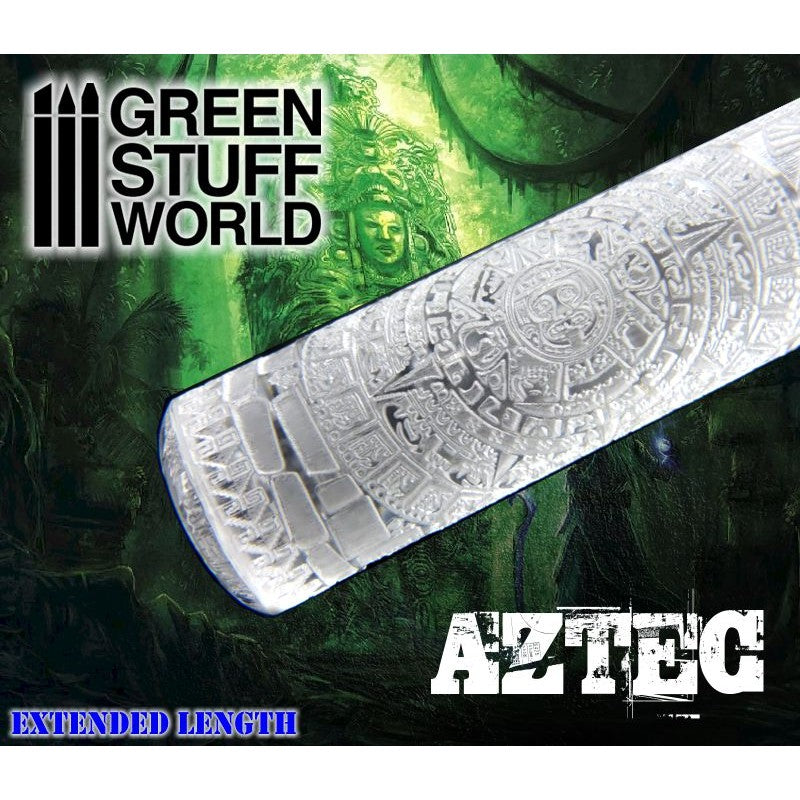 GSW: Rolling Pin - AZTEC  Green Stuff World Hobby Tools Taps Games Edmonton Alberta