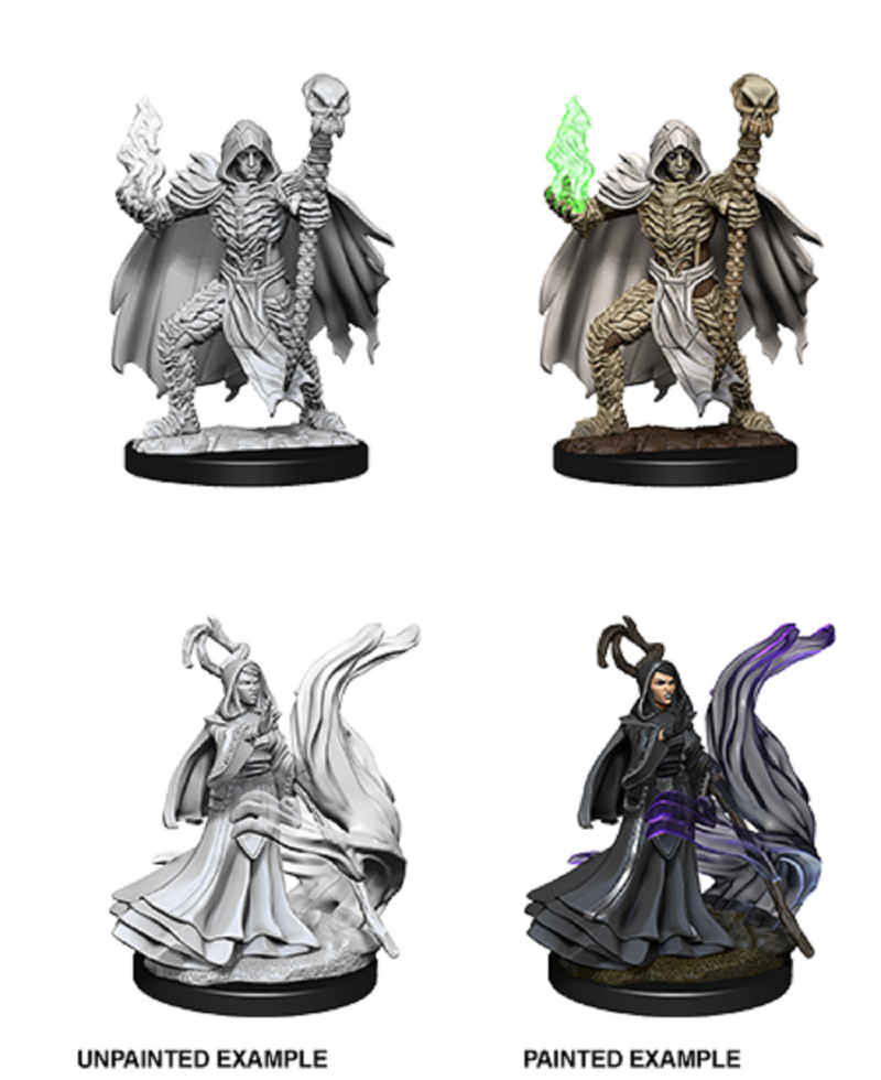 Pathfinder Battles Miniatures: W10 Necromancers RPG Miniatures WizKids   