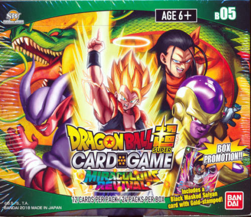 Dragon Ball Super Miraculous Revival Booster Box Display Dragon Ball Super Sealed Bandai   
