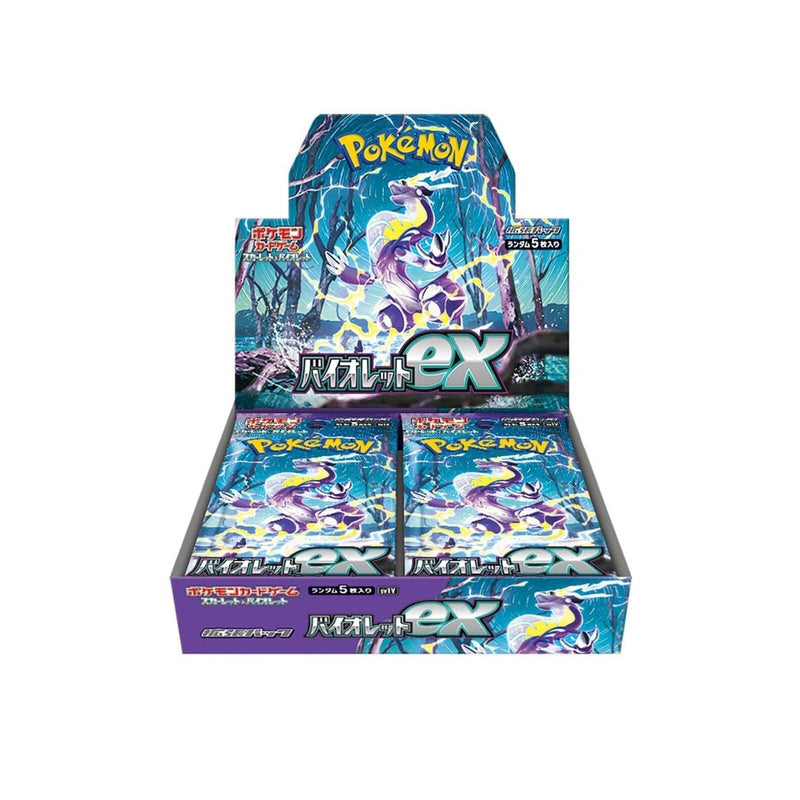 Pokémon Violet ex Booster Box (JPN) Pokemon Sealed Pokémon   