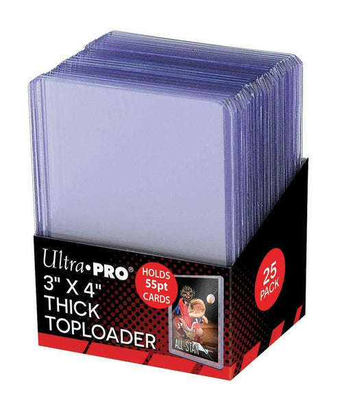 Ultra Pro: Super Thick 55pt Toploader Card Holders (25-Pack) Card Holders & Protectors Ultra Pro