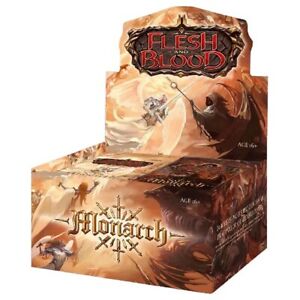 Flesh and Blood Monarch 1st Edition Booster Box Flesh And Blood Sealed Legend Story Studios   