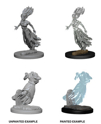 D&D Nolzur's Marvelous Miniatures: W1 Ghosts Unpainted Miniatures WizKids