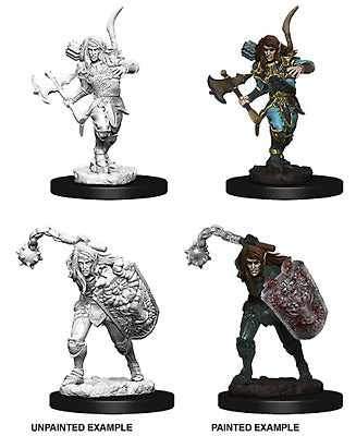 Pathfinder Battles Miniatures: W6 Male Elf Fighter RPG Miniatures WizKids   
