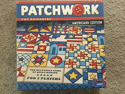 Patchwork Americana Edition Board Games Asmodee   