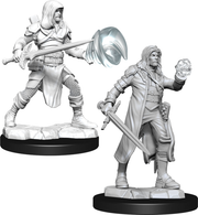 D&D Nolzur's Marvelous Miniatures: W13 Multiclass Fighter + Wizard Male Unpainted Miniatures WizKids