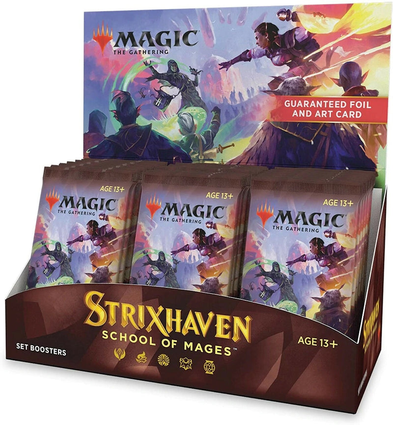 Strixhaven: School Of Mages Set Booster Box  Wizards of the Coast MTG Sealed Taps Games Edmonton Alberta