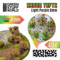 GSW: Tufts Shrubs - Light Purple - 6mm  Green Stuff World Hobby Tools Taps Games Edmonton Alberta