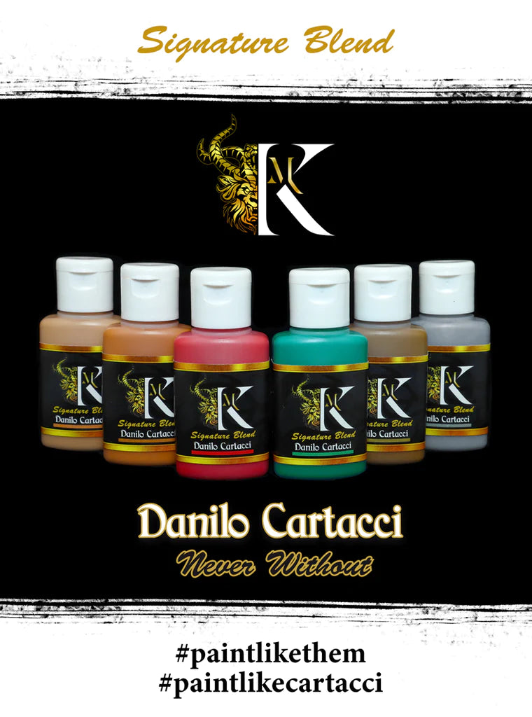 Kimera Kolors – Signature Blend Set: Cartacci Paint, Tools and Bases Pegaso Models   
