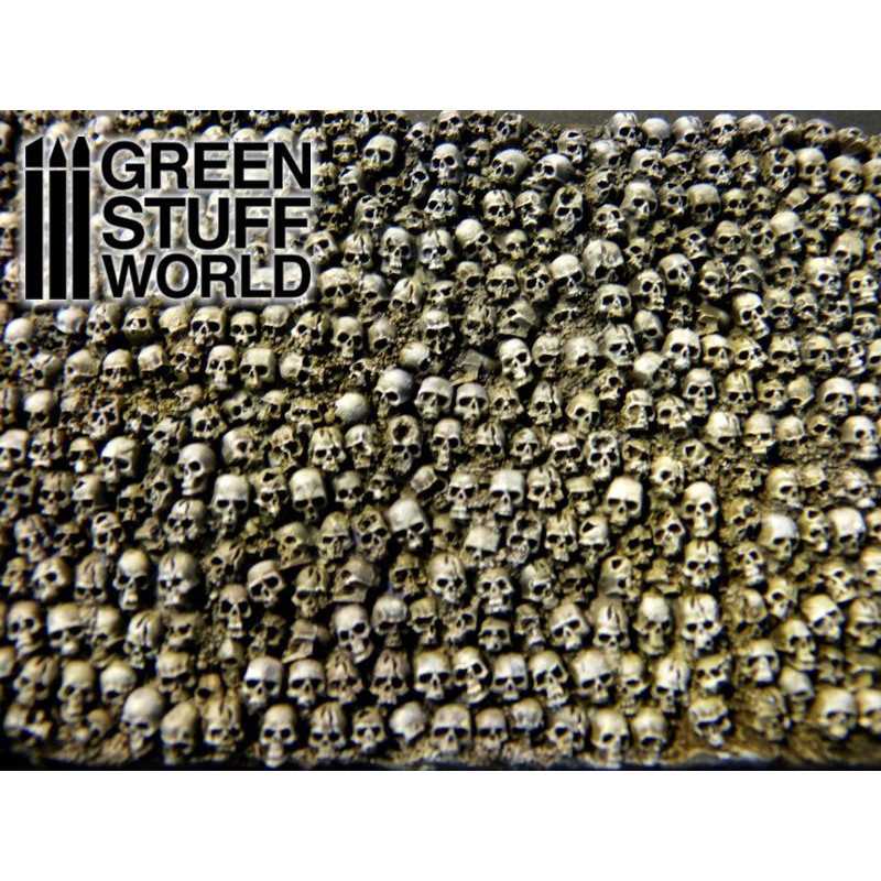 Green Stuff World: Stacked Skull Plates - Crunch Times!