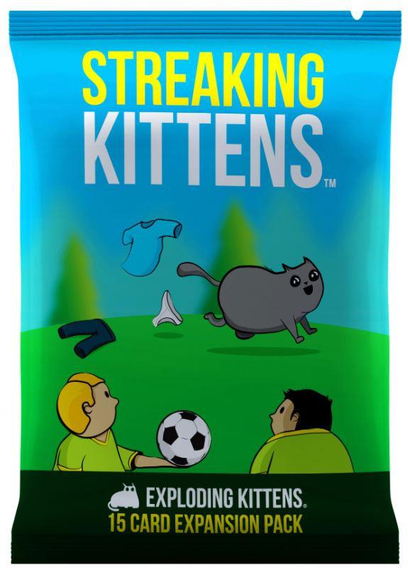 Exploding Kittens: Streaking Kittens Expansion Board Games Exploding Kittens   