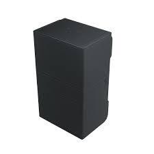 Stronghold Convertible Black (200Ct) Deck Boxes & Storage Gamegenic