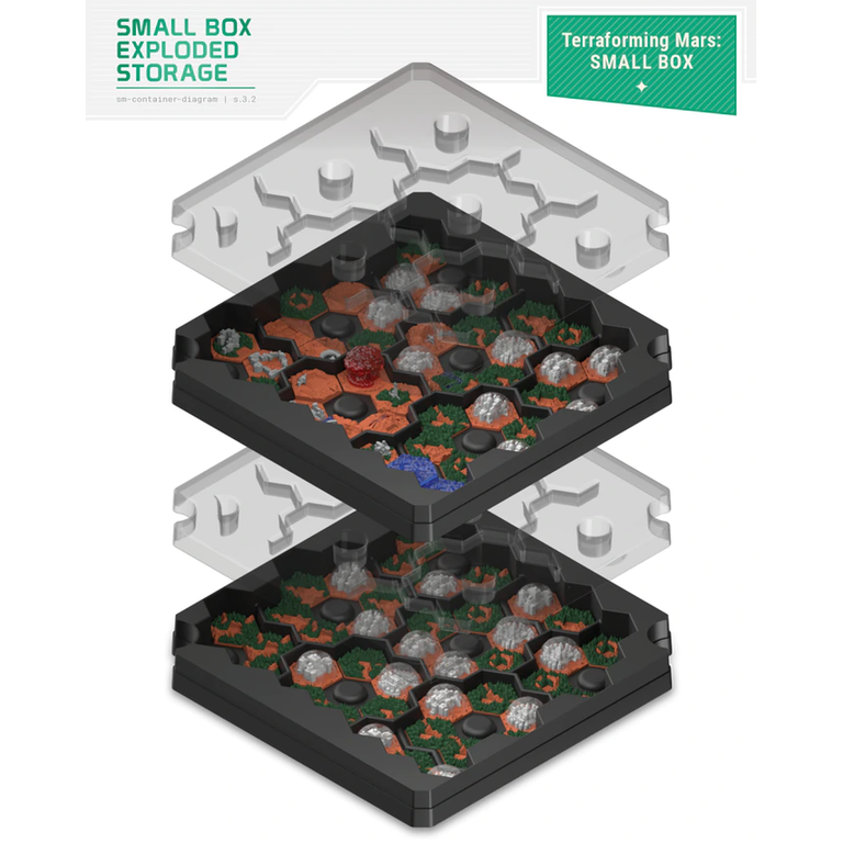 Terraforming Mars - 3D Tiles (Small Box) Board Games Stronghold Games   