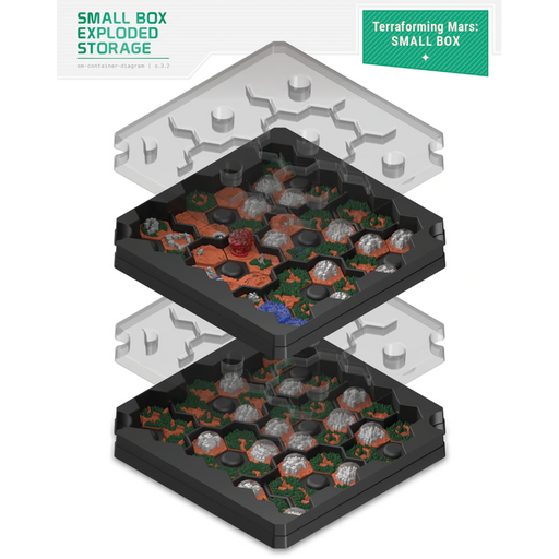 Terraforming Mars - 3D Tiles (Small Box) Board Games Stronghold Games   